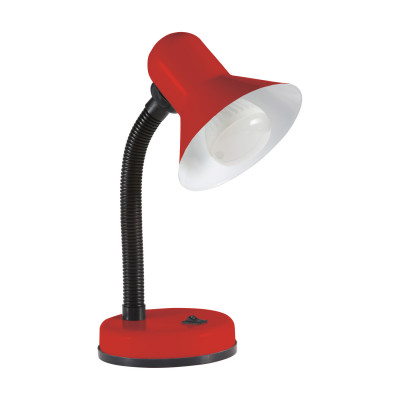 Lampka Biurkowa LED 1xE27, Seria S1 - Kolor Czerwony