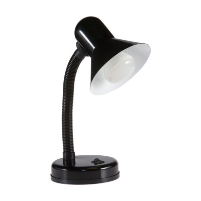 Lampka Biurkowa LED 1xE27, Seria S1 - Kolor Czarny