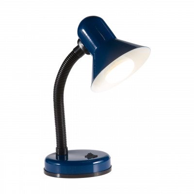 Lampka Biurkowa LED 1xE27, Seria S1 - Kolor Niebieski