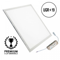 Panel LED Capri 40W, 60x60cm, 4400lm, Barwa Neutralna, UGR, 5 Lata Gwarancji