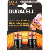 4x Bateria Alkaliczna Duracell AAA - LR03, MN2400