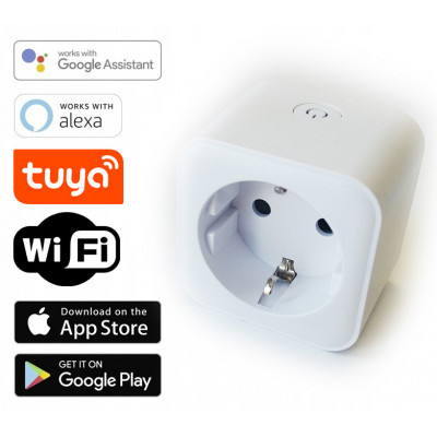Inteligentne Gniazdko WiFi - Wtyczka Smart Home Zdalne Sterowanie Urządzeniami