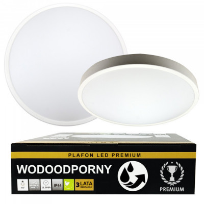 Plafon LED - 12w Premium Biały Barwa Neutralna