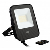 Zewnętrzny Naświetlacz Halogen LED Premium 10W z Czujnikiem Ruchu Barwa Zimnobiała + Pilot