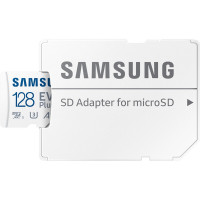 Samsung microSDXC EVO Plus - Karta pamięci 128 GB UHS-I | U3 A2 V30 z adapterem