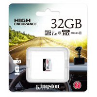 Kingston High-Endurance Micro SDHC - Karta pamięci 32 GB Class 10 UHS-I U1 V10 30|95 MB|s