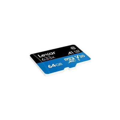 Lexar MicroSDXC - Karta pamięci 64 GB Class 10 UHS-I 45|95 MB|s
