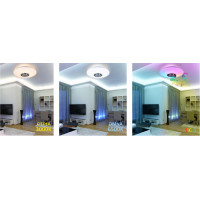 MAGIC DISCO plafon, oprawa LED 18W RGB