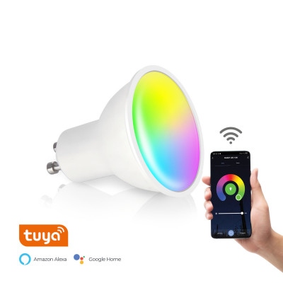 Żarówka Smart Led 5w Gu10 Rgb Cct Wifi