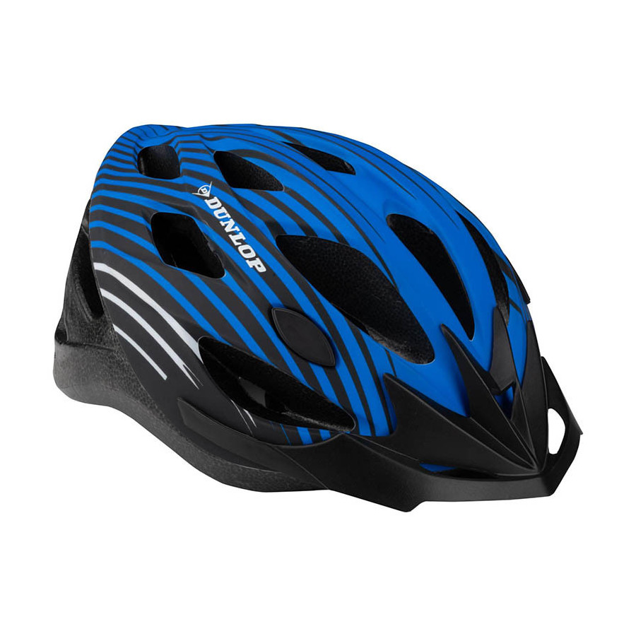 Dunlop - Kask rowerowy MTB r. L (Niebieski)