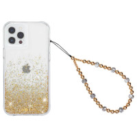 Case-Mate Universal Beaded Phone Wristlet - Zawieszka z koralikami do telefonu (Golden Crystal)