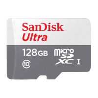 SanDisk Ultra microSDXC - Karta pamięci 128 GB Class 10 UHS-I 100MB|s