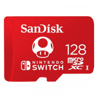 SanDisk Nintendo Switch microSDXC - Karta pamięci 128 GB V30 UHS-I U3 100|90 MB|s