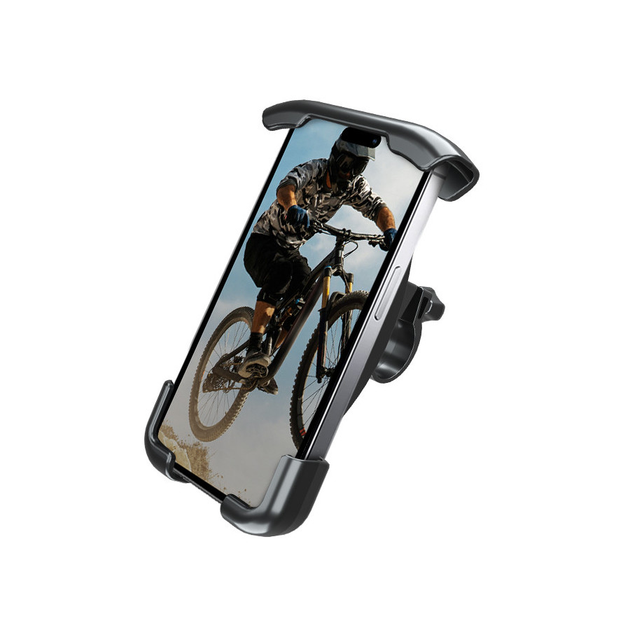 Crong Bikeclip Enduro - Uchwyt na telefon do roweru (czarny)
