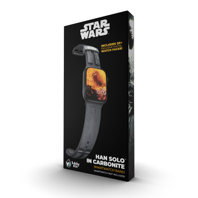 Star Wars - Pasek do Apple Watch 38|40|41|42|44|45|49 mm (Han Solo Carbonite 3D)