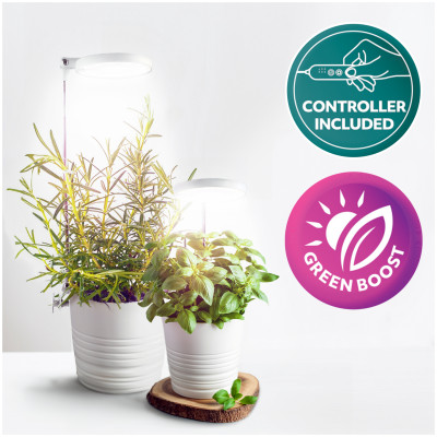 Lampa do Roślin LED do Wzrostu Uprawy 10W Timer Grow Light Teleskopowa