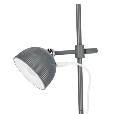 Lampka Biurkowa LED Bezprzewodowa Akumulatorowa Magnetyczna 2,5W CCT Szara