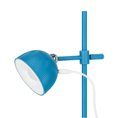 Lampka Biurkowa LED Bezprzewodowa Akumulatorowa Magnetyczna 2,5W CCT NIEBIESKA