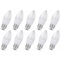 10x Żarówka LED E27 4,5W - 35W - 420lm Ciepłobiała