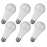 6x Żarówka LED E27 18W - 100W - 1950lm Ciepłobiała