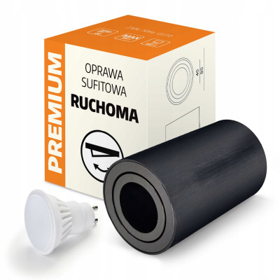 Oprawa Sufitowa Natynkowa Spot Ruchoma Plafon +LED