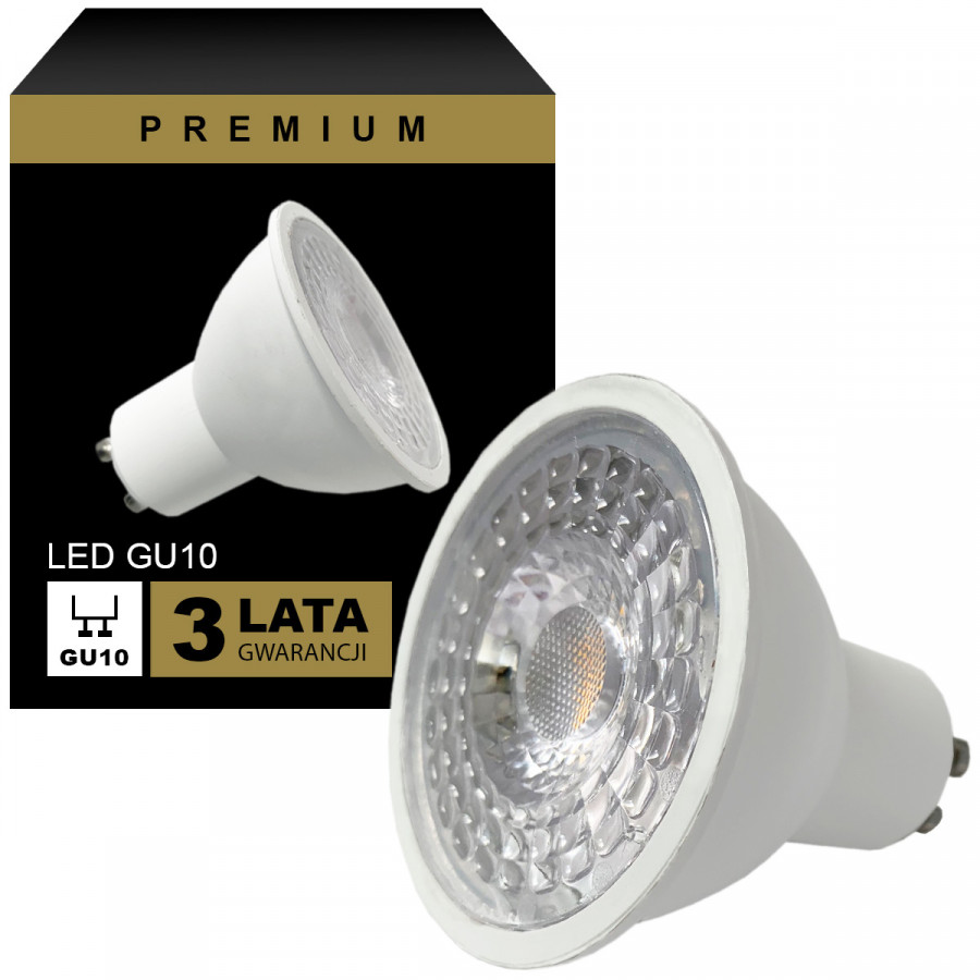 Żarówka LED GU10 5W- Neutralna Premium KOBI