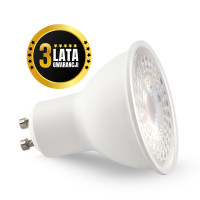 10x Żarówka Premium LED GU10 5W Dioda Samsung Barwa Ciepła biała Zestaw