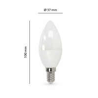 Żarówka Świeczka LED SW 8,5W E14 Barwa Neutralna biała 806lm 4000K