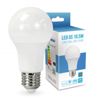 Żarówka LED E27 GS 10,5W Barwa Zimna biała 6500K 1055lm 200 stopni Kulka