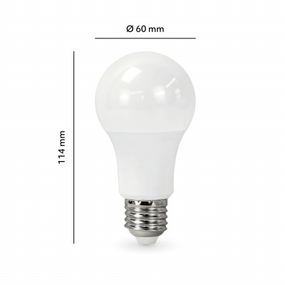 Żarówka LED E27 GS 10,5W Barwa Zimna biała 6500K 1055lm 200 stopni Kulka