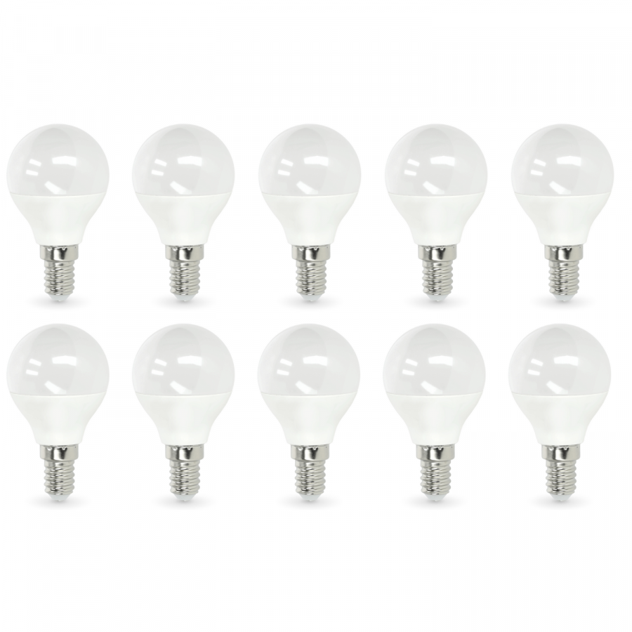 10x Żarówka LED E14 8,5W MB 3000K Barwa Ciepła Biała 180 stopni 806lm ZESTAW