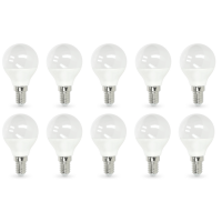 10x Żarówka LED E14 8,5W MB 3000K Barwa Ciepła Biała 180 stopni 806lm ZESTAW