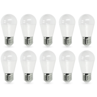 10x Żarówka LED Kulka MB 8,5W E27 Barwa Ciepłobiała 3000K 806lm ZESTAW