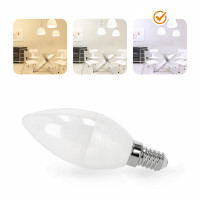 10x Żarówka Świeczka LED SW 8,5W E14 Barwa Zimna biała 806lm 6500K ZESTAW