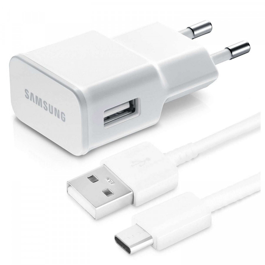 Ładowarka SAMSUNG sieciowa Oryginalna EP-TA50EWE 7.75W + Kabel USB-C 1,5m