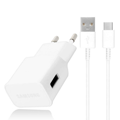 Ładowarka SAMSUNG sieciowa Oryginalna EP-TA50EWE 7.75W + Kabel USB-C 1,5m