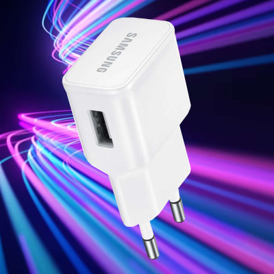 Ładowarka SAMSUNG sieciowa Oryginalna EP-TA50EWE 7.75W + Kabel USB-C 1,5m