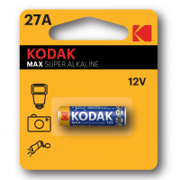 6x Bateria KODAK Alkaiczna SUPERMAX 27A 12V zestaw 6 SZTUK