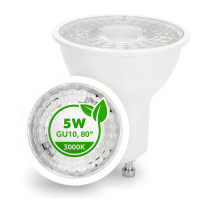 Żarówka LED GU10 5W dioda SAMSUNG 3000K Barwa Ciepła LLS PREMIUM