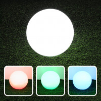 Lampa ogrodowa SOLAR LED GARDEN BALL 30 cm 3000K + RGB Kobi Design