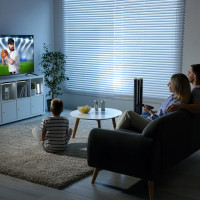 Wentylator kolumnowy 45W stojący 3 PRĘDKOŚCI Cichy Czarny PODŁOGOWY