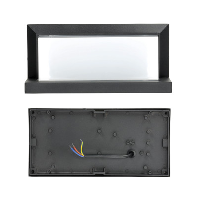 Kinkiet ogrodowy LED z czujnikiem ruchu 12W 4000K IP54