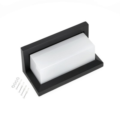 Kinkiet ogrodowy LED z czujnikiem ruchu 12W 4000K IP54