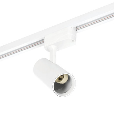 Lampa Szynowa LED 1m + 4x Reflektor GU10 Biały Szynoprzewód 1-fazowy Sufitowy Regulowany Nowoczesne Oświetlenie do Salonu Kuchni