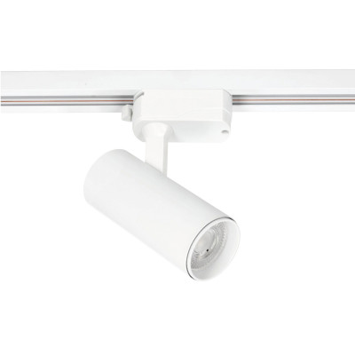 Lampa Szynowa LED 1m + 4x Reflektor GU10 Biały Szynoprzewód 1-fazowy Sufitowy Regulowany Nowoczesne Oświetlenie do Salonu Kuchni