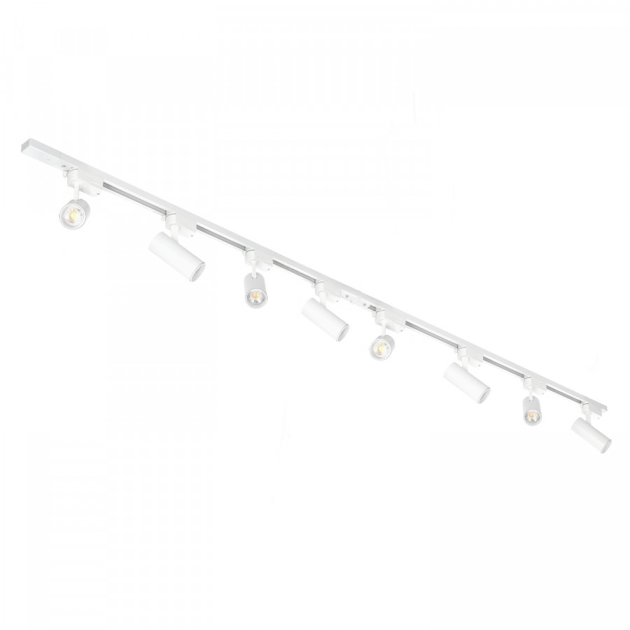 Zestaw Szynoprzewód Szyna 2m + 8x Lampa GU10 LED Oświetlenie