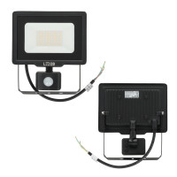 Naświetlacz z czujnikiem ruchu LED MHC 50W 4000K IP65 czarny
