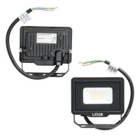Naświetlacz LED 10W IP65 4000K Halogen Czarny Zewnętrzny Ogrodowy