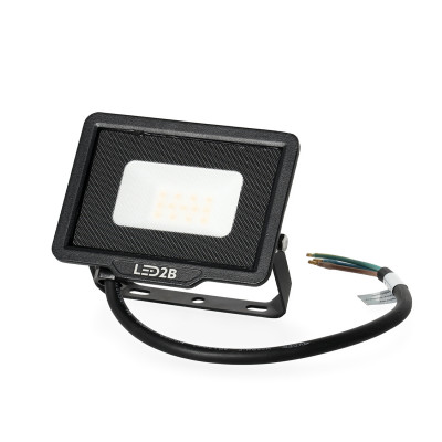 Naświetlacz LED 10W IP65 4000K Halogen Czarny Zewnętrzny Ogrodowy