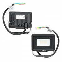 Naświetlacz LED 10W IP65 4000K Halogen Czarny Zewnętrzny Ogrodowy